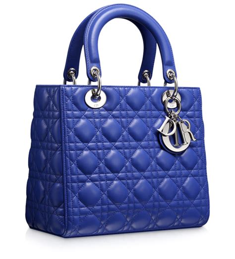 lady dior royal blue|Lady Dior bag cost.